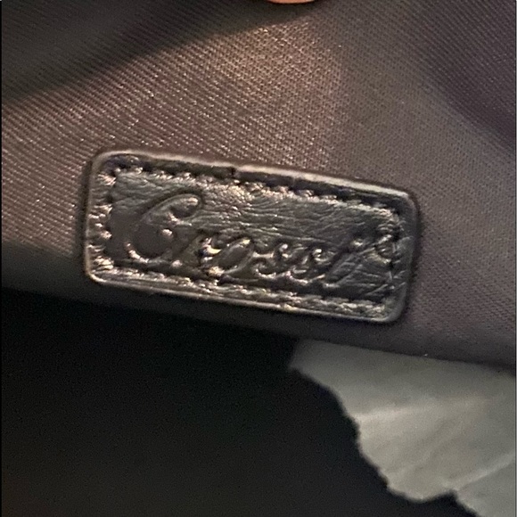 Crossi Big Black Bow Convertible Bag NWT Cruelty Free - Picture 9 of 16